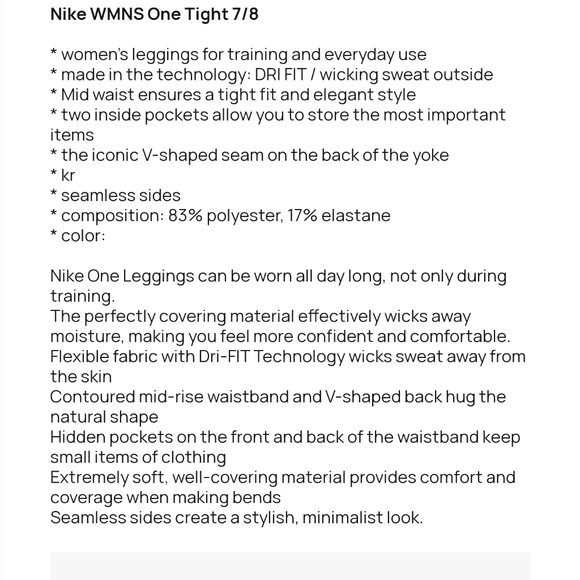 Nike Leggings - Picture 15 of 16